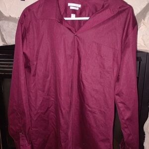 Van Heusen Men's Burgundy Shirt